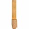 Ekena Millwork Eugene Rough Sawn Timber Gable Bracket, Western Red Cedar, 96"W x 24"H x 4"D x 6"F, 6/12 Pitch GBW096X24X0406EUG00RWR - alternate 5